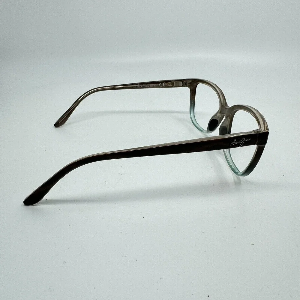 Maui Jim Honi Brown Blue MJ758-22B 54-18-140 Italy Sunglasses H10352‎